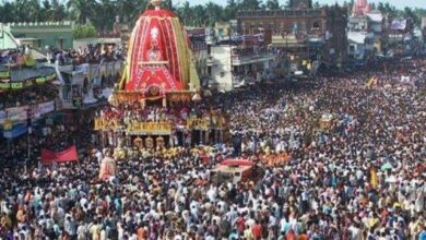 Photo of ପୁରୀ ରଥଯାତ୍ରା: ତାଳଧ୍ବଜ ଓ ଦର୍ପଦଳନ ପରେ ଗଡ଼ିଲା ନନ୍ଦିଘୋଷ