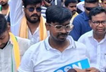Photo of ଦୁଷ୍କର୍ମ ଅଭିଯୋଗରେ ଗିରଫ ହେବା ପରେ ଛାତ୍ର କଂଗ୍ରେସ ସଭାପତିରୁ ନିଲମ୍ବିତ ହେଲେ ଉଦିତ ପ୍ରଧାନ