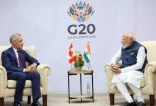 Photo of ଜି-୨୦ ଶିଖର ସମ୍ମିଳନୀ ଅବସରରେ କାନାଡା ପ୍ରଧାନମନ୍ତ୍ରୀଙ୍କୁ ଭେଟିଲେ ପ୍ରଧାନମନ୍ତ୍ରୀ
