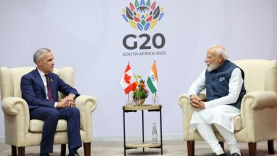 Photo of ଜି-୨୦ ଶିଖର ସମ୍ମିଳନୀ ଅବସରରେ କାନାଡା ପ୍ରଧାନମନ୍ତ୍ରୀଙ୍କୁ ଭେଟିଲେ ପ୍ରଧାନମନ୍ତ୍ରୀ