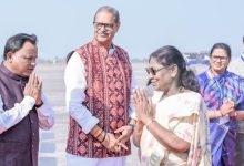 Photo of ଓଡିଶା ଛାଡିଲେ ରାଷ୍ଟ୍ରପତି ଦ୍ରୌପଦୀ ମୁର୍ମୁ