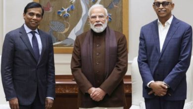 Photo of ପ୍ରଧାନମନ୍ତ୍ରୀ ମୋଦିଙ୍କ ସହିତ ସାକ୍ଷାତ କଲେ କଗ୍ନିଜାଣ୍ଟର ସିଇଓ ରବି କୁମାର ଏସ୍