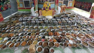 Photo of ବ୍ୟଞ୍ଜନ ଦ୍ଵାଦଶୀରେ ପ୍ରଭୃ କୃଷ୍ଣଙ୍କୁ ବାଢିଦିଆଗଲା ୮୭୫ ପ୍ରକାରର ଭୋଗ