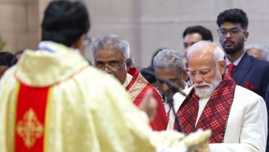 Photo of ଖ୍ରୀଷ୍ଟମାସ ଉପଲକ୍ଷେ ଦେଶବାସୀଙ୍କୁ ଶୁଭେଚ୍ଛା ଜଣାଇଲେ ପ୍ରଧାନମନ୍ତ୍ରୀ ମୋଦି