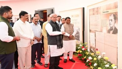 Photo of ଉପରାଷ୍ଟ୍ରପତି ସି.ପି.ରାଧାକ୍ରିଷ୍ଣନ ବୁଲି ଦେଖିଲେ ନେତାଜୀ ସଂଗ୍ରହାଳୟ