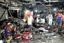 Photo of ଭୁବନେଶ୍ବର ଏକ ନମ୍ବର ହାଟରେ ପୁଣି ଲାଗିଲା ନିଆଁ, ବହୁ ଦୋକାନ ଜଳିପୋଡି ଛାରଖାର