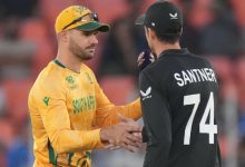 Photo of ଆଜି ପ୍ରଥମ ସେମିଫାଇନାଲରେ ମୁହାଁମୁହିଁ ହେବେ ଦକ୍ଷିଣ ଆଫ୍ରିକା-ନ୍ୟୁଜିଲାଣ୍ଡ