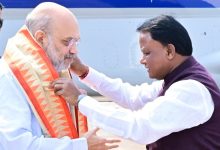 Photo of ଅମିତ ଶାହଙ୍କୁ ବିମାନ ବନ୍ଦରରେ ସ୍ବାଗତ କଲେ ମୁଖ୍ୟମନ୍ତ୍ରୀ