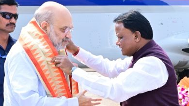 Photo of ଅମିତ ଶାହଙ୍କୁ ବିମାନ ବନ୍ଦରରେ ସ୍ବାଗତ କଲେ ମୁଖ୍ୟମନ୍ତ୍ରୀ