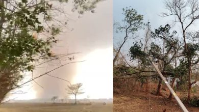 Photo of ମୟୁରଭଞ୍ଜରେ କାଳବୈଶାଖୀର ତାଣ୍ଡବ