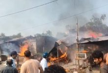 Photo of ସିଲିଣ୍ଡର ଫାଟି ଜଳିଗଲା ଦୋକାନ