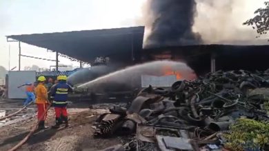 Photo of ରାଜଗାଙ୍ଗପୁର ଟାୟାର କାରଖାନାରେ ଭୟାବହ ଅଗ୍ନିକାଣ୍ଡ: ଜଳିଗଲା ଲକ୍ଷାଧିକ ଟଙ୍କାର ସମ୍ପତ୍ତି