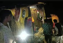 Photo of ବରଯାତ୍ରୀ ବସ ଦୁର୍ଘଟଣାଗ୍ରସ୍ତ: ୧୫ ଆହତ