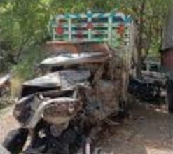 Photo of ମର୍ମନ୍ତୁଦ ସଡ଼କ ଦୁର୍ଘଟଣା: ଅଜଣା ପିକଅପ୍ ଧକ୍କାରେ ମାମୁ-ଭଣଜା ମୃତ