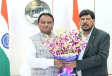 Photo of ଓଡିଶାରେ କେନ୍ଦ୍ରମନ୍ତ୍ରୀ ରାମଦାସ ଅଠାୱଲେ