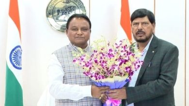 Photo of ଓଡିଶାରେ କେନ୍ଦ୍ରମନ୍ତ୍ରୀ ରାମଦାସ ଅଠାୱଲେ