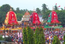 Photo of ଶରଧାବାଲିରେ ପହଞ୍ଚିଲେ ତିନିରଥ: ଆସନ୍ତାକାଲି ଆଡ଼ପ ମଣ୍ଡପ ବିଜେ