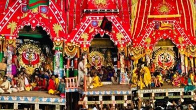 Photo of ଆଜି ରଥ ଉପରେ ଶ୍ରୀଜିଉଙ୍କ ଦିବ୍ୟ ସୁନାବେଶ: ଶ୍ରୀକ୍ଷେତ୍ରରେ ଲକ୍ଷାଧିକ ଭକ୍ତଙ୍କ ସମାଗମ