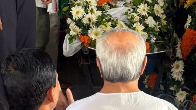 Photo of ପୂର୍ବତନ ମନ୍ତ୍ରୀ ସୁଶାନ୍ତ ସିଂହଙ୍କୁ ଶେଷ ଦର୍ଶନ କଲେ ନବୀନ ପଟ୍ଟନାୟକ